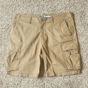 Old Navy Tan Cargo Shorts, Men's, Size: 36W, 9" inseam